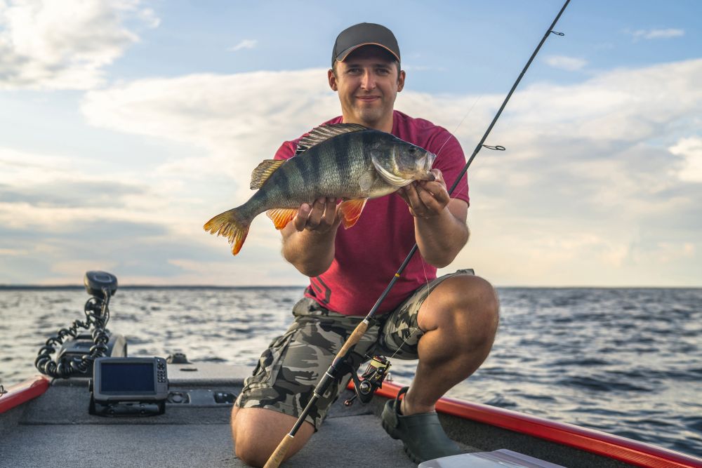 Lure fishing for Bass
